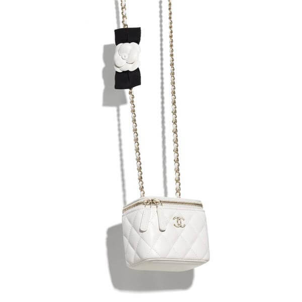 【21SS★】シャネル ラムスキン スモール ヴァニティー ケース コピー AP2158 B05471 10601